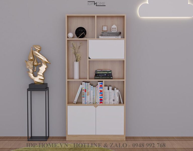 Tủ sách đẹp TS6802