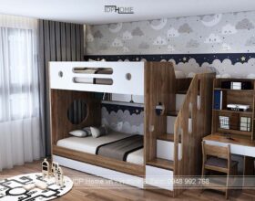 Mẫu giường 2 tầng đẹp GT6803