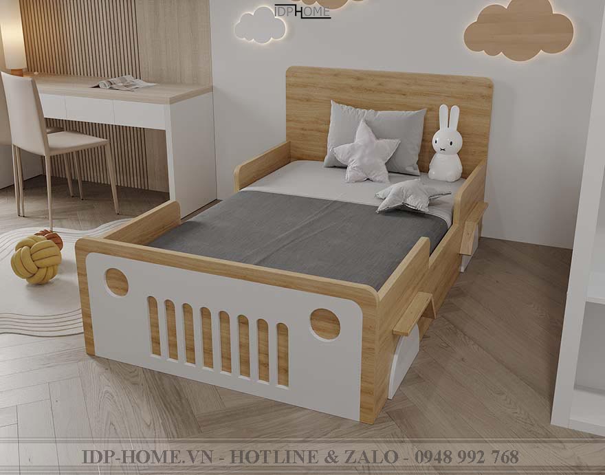 giường ô tô cho bé trai