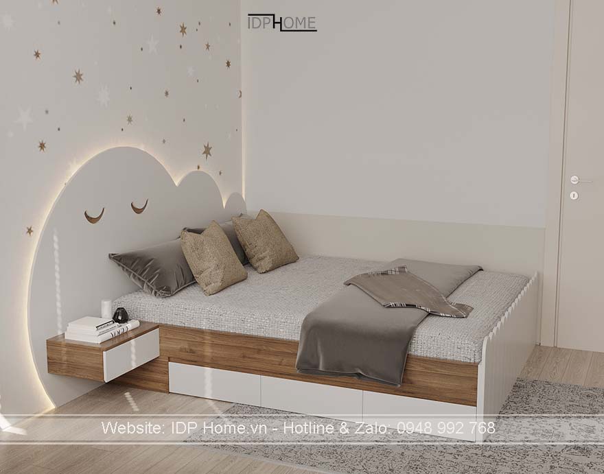 Giường ngủ trẻ em 1m2
