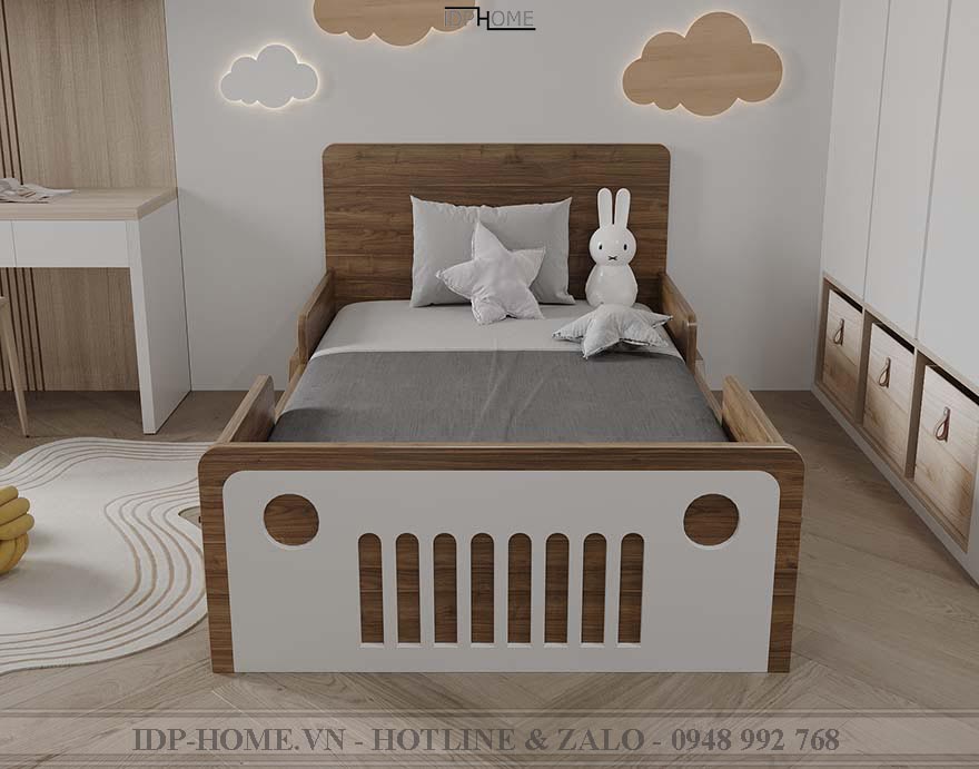 Mẫu giường ngủ cho bé trai GD6815