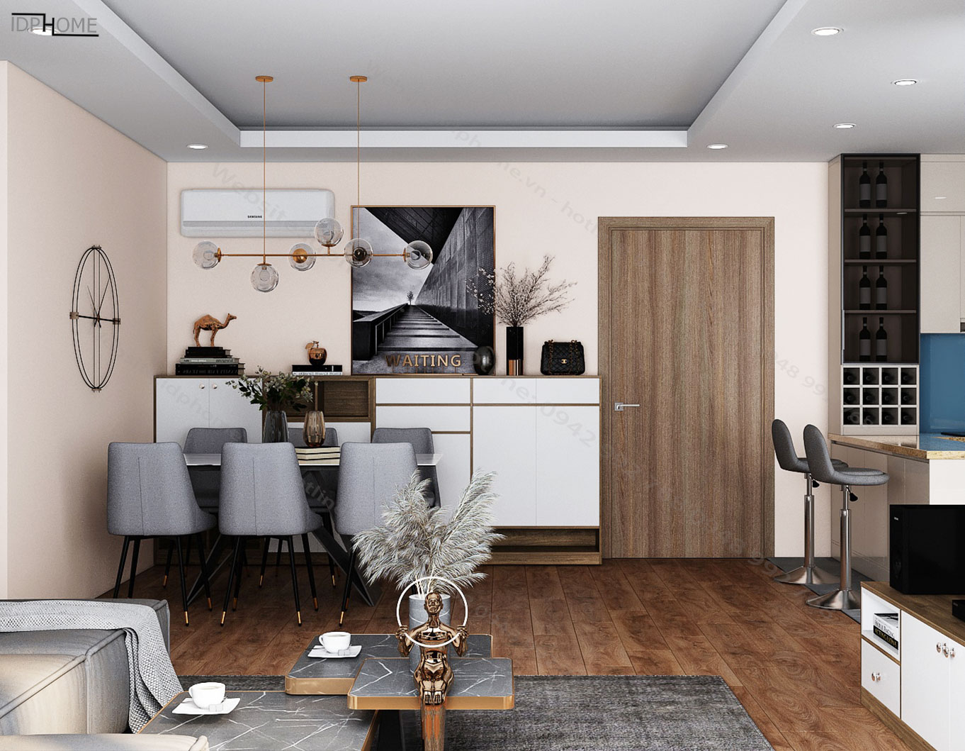 Các xu hướng thiết kế nội thất chung cư lên ngôi năm 2022.