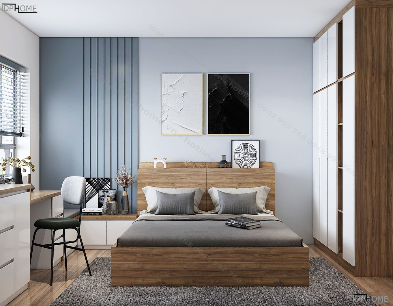 8 cách trang trí phòng ngủ nhỏ đơn giản mà đẹp, dễ thực hiện