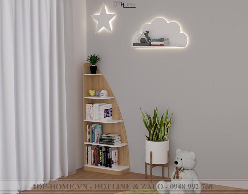 Kệ giá sách gỗ TS6815