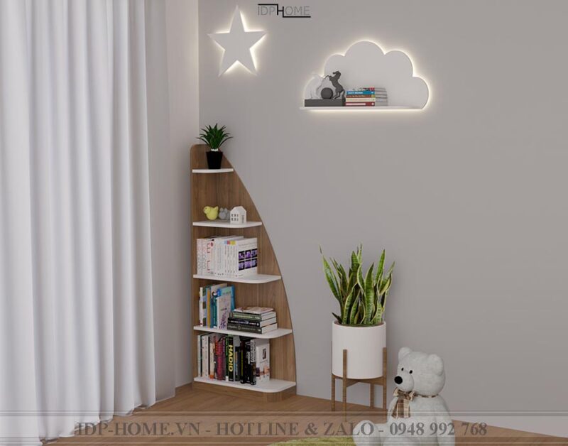 Kệ sách gọn đẹp TS6815