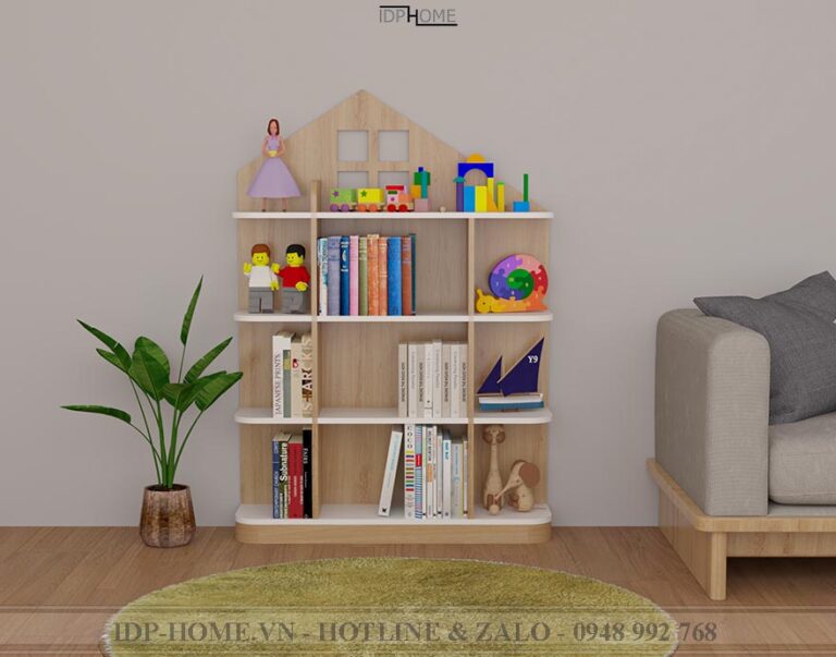 Mẫu giá sách đẹp TS6813