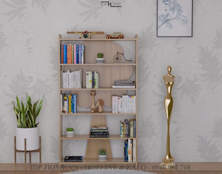 Mẫu tủ sách đẹp TS6819