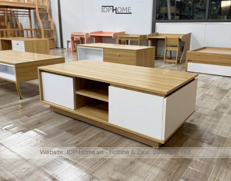 Bàn trà gỗ công nghiệp BT6808 9 Ban tra go cong nghiep BT6808