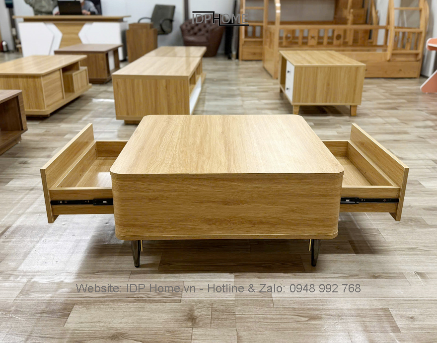 Bàn trà vuông BT6818 11 Ban sofa phong khach BT6818