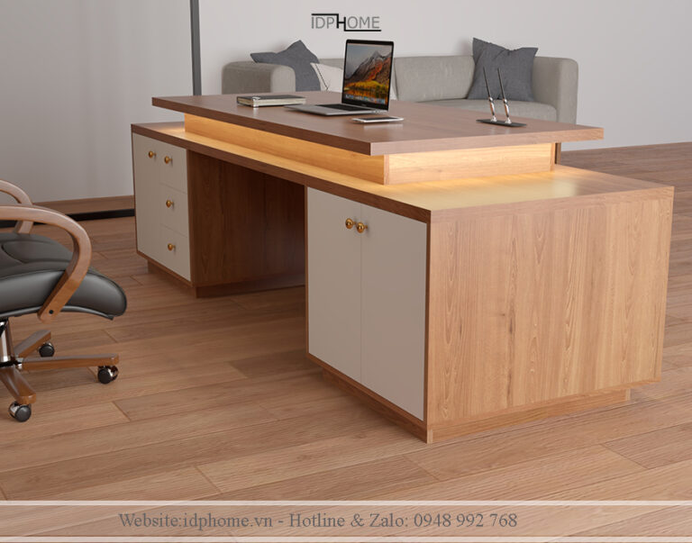 Mẫu bàn làm việc giám đốc DT6806