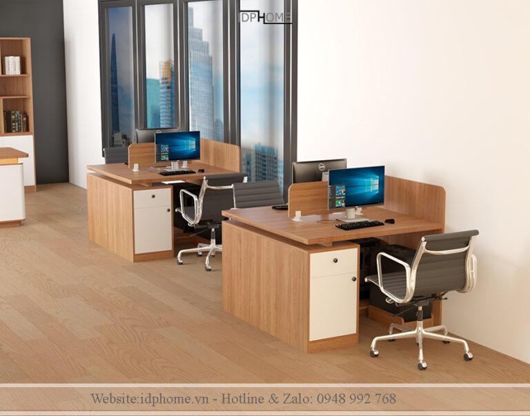 Bàn làm việc có vách ngăn BV6805
