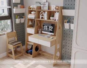 Mẫu bàn ghế học sinh tiểu học BH6823