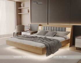 Giường ngủ bay hiện đại GD6823