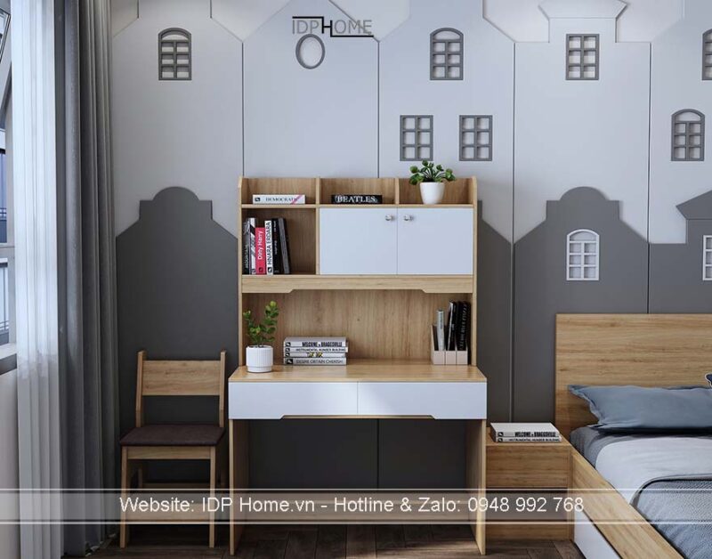 Bàn ghế học sinh cấp 1 BH6810