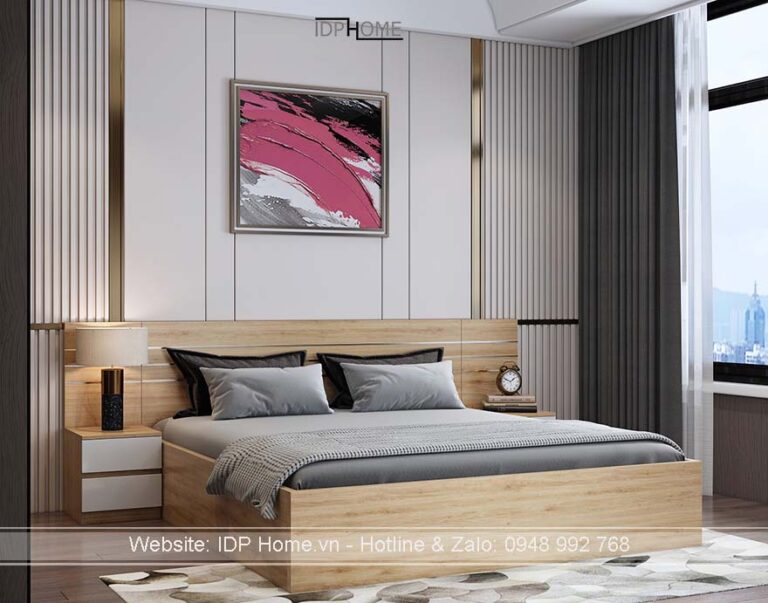 Mau giuong co ngan keo 1m6 GD6803