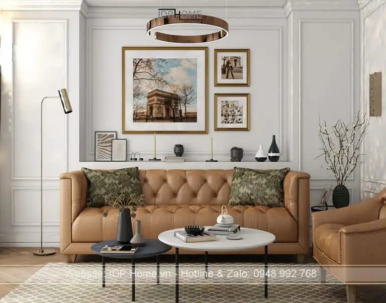 Bộ ghế sofa phòng khách nhỏ SB6823