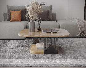 Bàn trà sofa BT6815