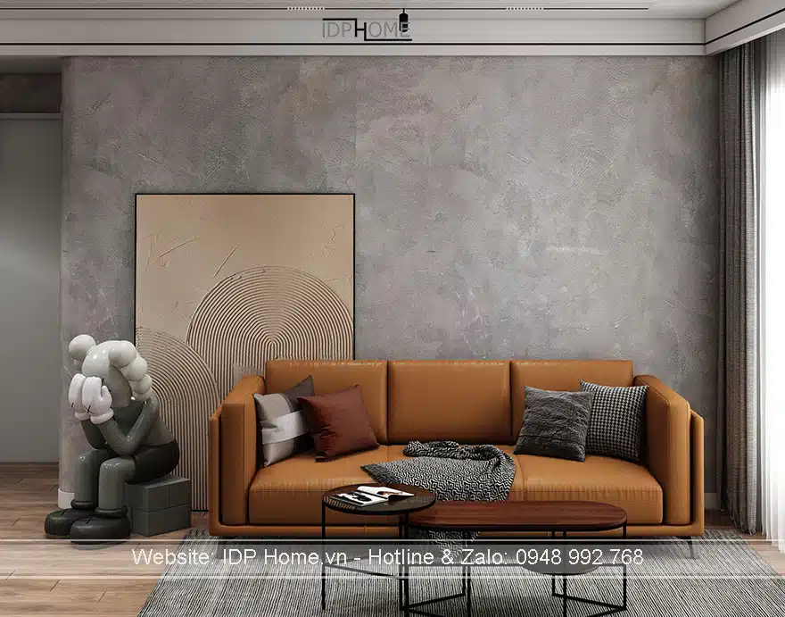 Bộ sofa phòng khách nhỏ SB6819 9 Bo sofa nho SB6819