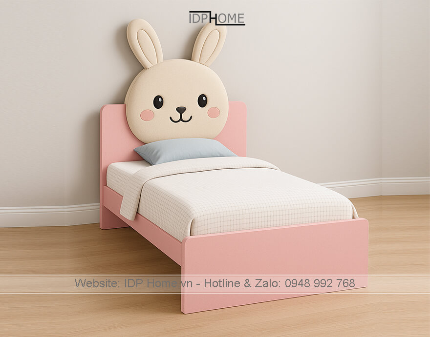 Giường cho bé gái GD6827 7 Giuong cho be gai hien dai GD6827