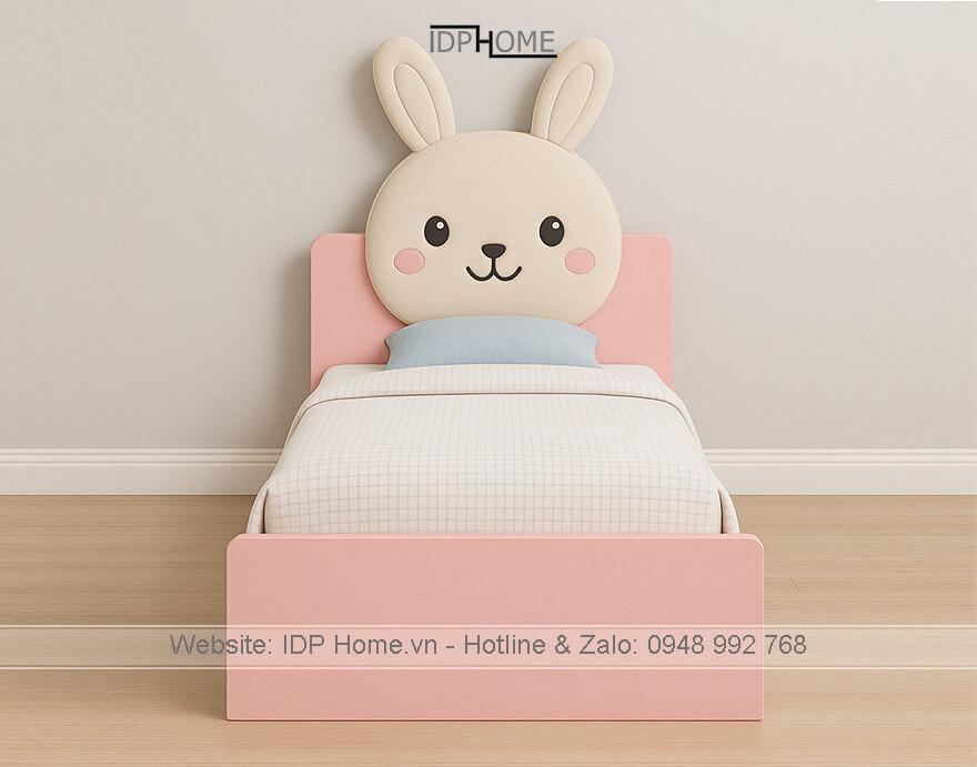 Giường cho bé gái GD6827 10 Giuong ngu em be GD6827