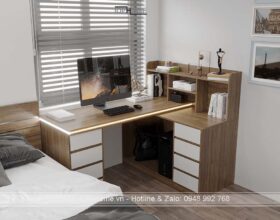 Góc bàn làm việc đẹp tại nhà BH6821