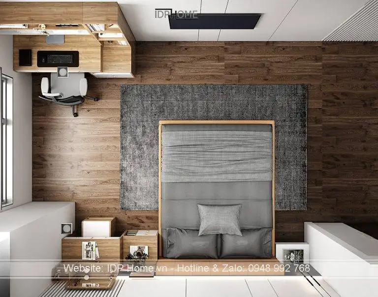 mẫu phòng ngủ đẹp PN6803