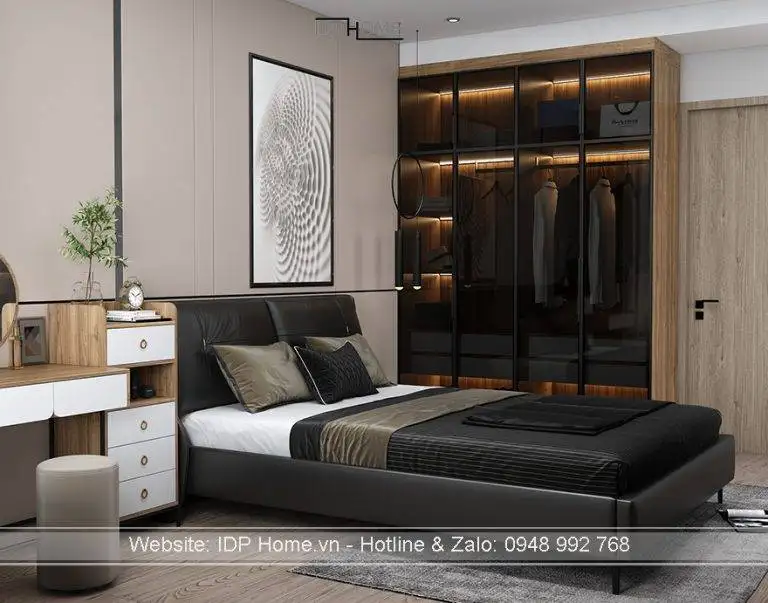 Mẫu phòng ngủ hiện đại PN6805