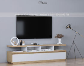 Mẫu tủ kệ tivi phòng khách KT6804