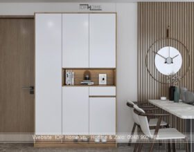 Mẫu tủ giầy đẹp TG6812