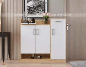 Mẫu tủ giày gỗ đẹp TG6810