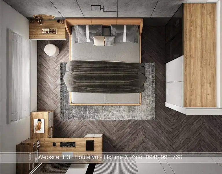 Phòng ngủ 15m2 PN6804