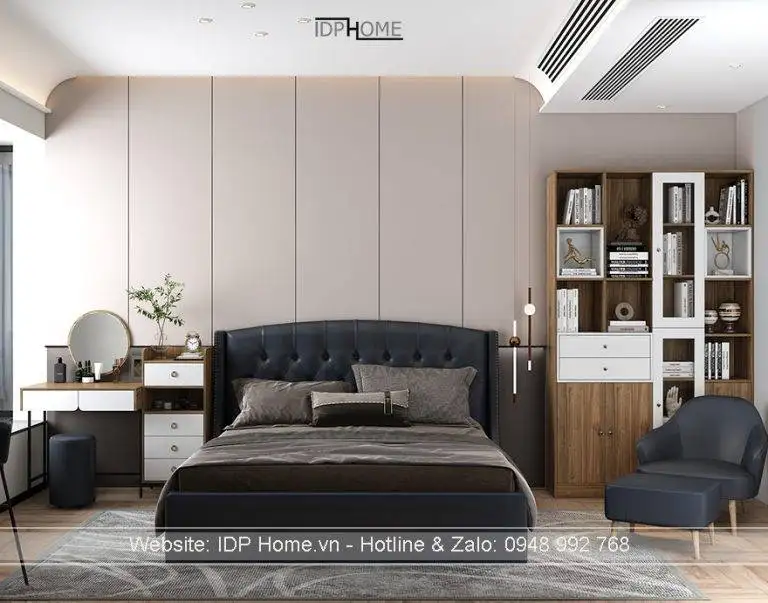 Phòng ngủ đẹp PN6812 1 Phong ngu dep hien dai nhat PN6812