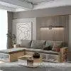 Sofa go cong nghiep dep hien dai SB6801