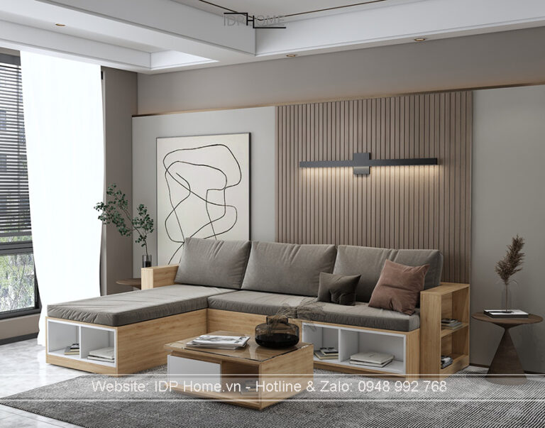 Sofa go cong nghiep dep hien dai SB6801