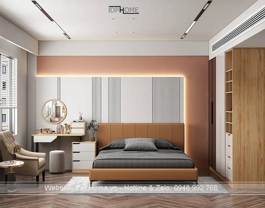 Thiết kế phòng ngủ nhỏ PN6813 9 Thiet ke noi that cho phong ngu nho PN6813