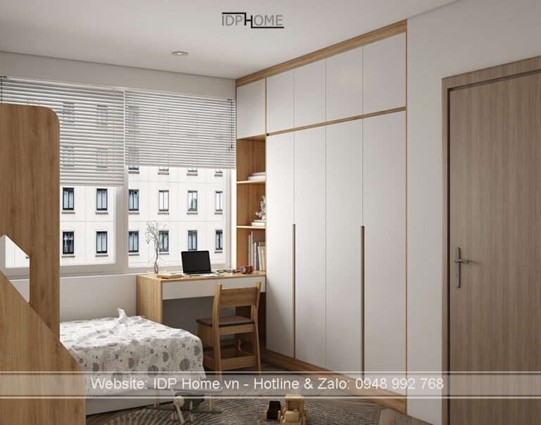 Thiết kế phòng ngủ cho 2 bé trai PB6814 1 Thiet ke phong ngu 2 be trai PB6814