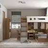 Thiet ke phong ngu cho 2 be PB6825