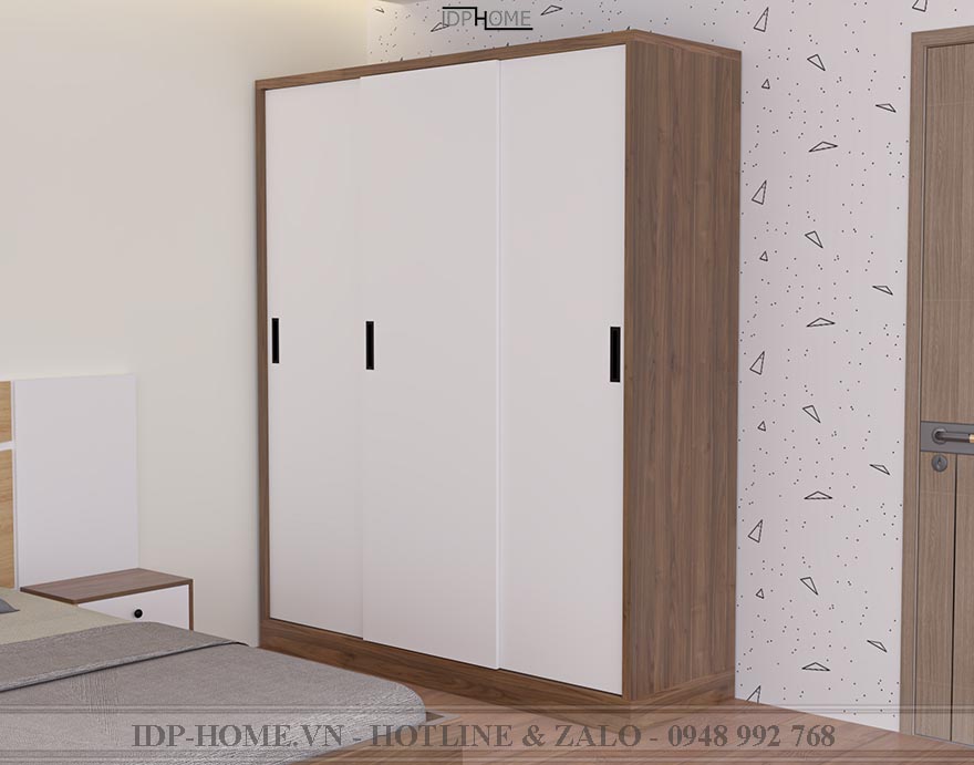 tủ quần áo cửa lùa 3 cánh