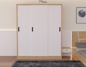 Tủ quần áo cửa lùa 3 cánh TA6822