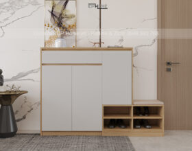 Tủ giày có đệm ngồi TG6803