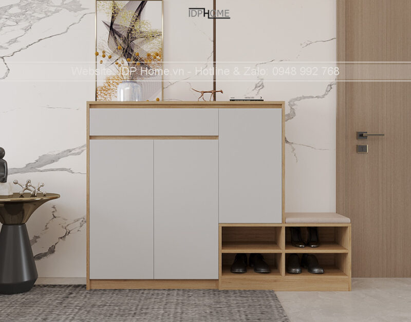 Tủ giày có đệm ngồi đẹp TG6803