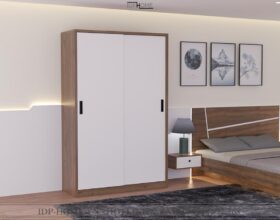 Tủ quần áo cửa lùa 2 cánh TA6823