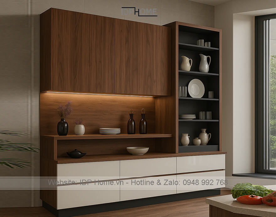 Tủ nhà bếp BD6812 10 Tu nha bep BD6812 1