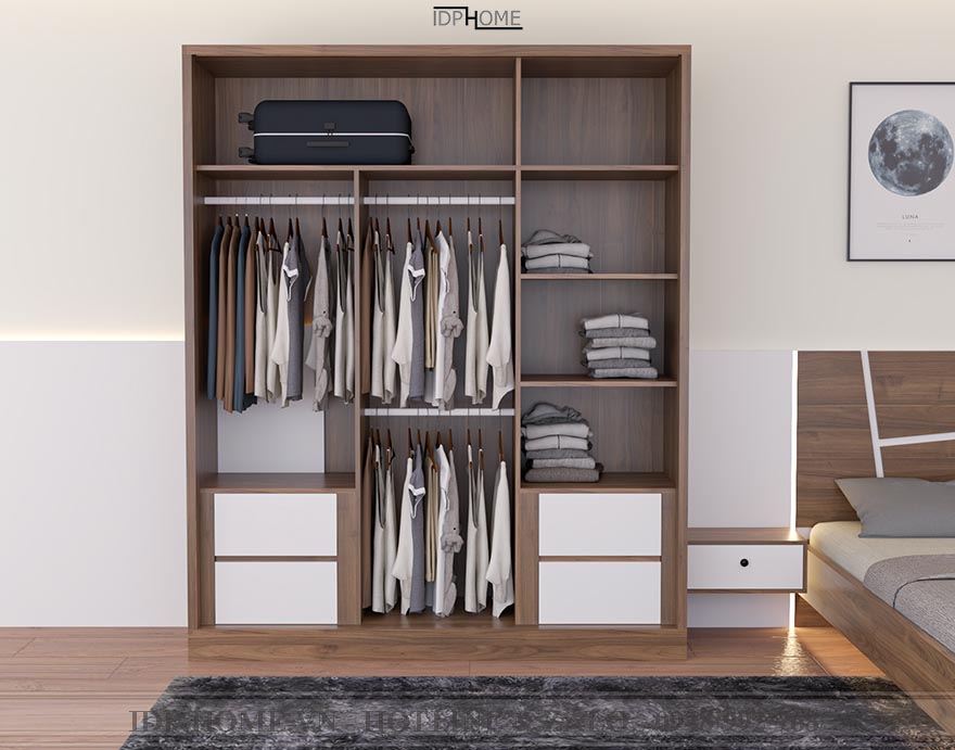 tủ quần áo cửa lùa 3 cánh