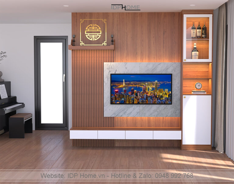 Kệ tivi kết hợp bàn thờ KT6830