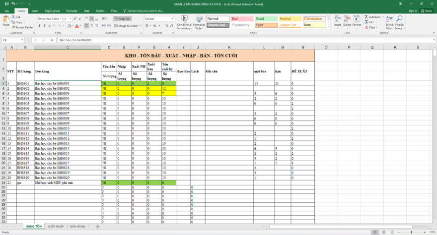 phan mem quan ly ban hang mien phi bang excel