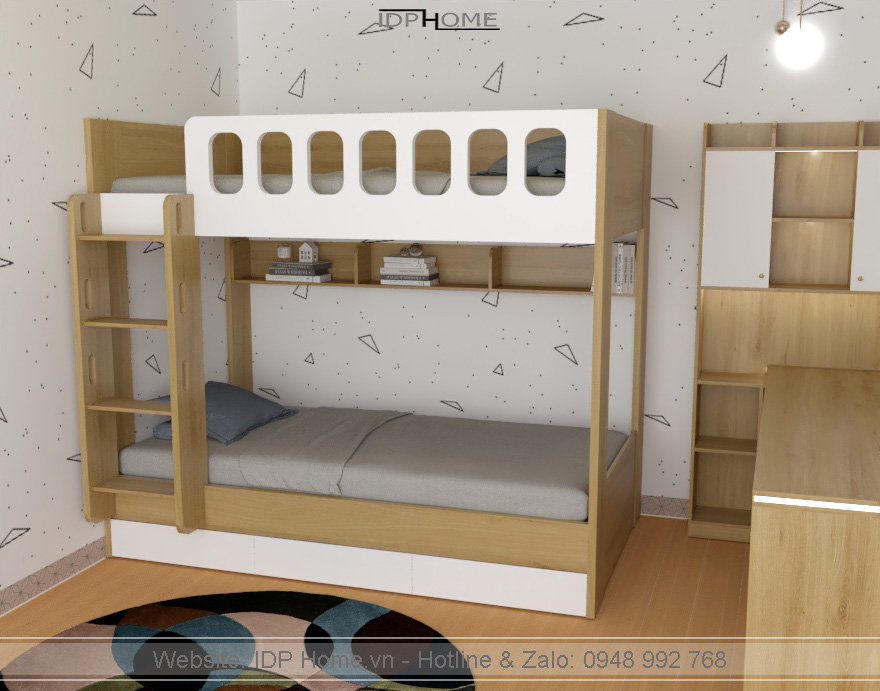 Giuong 2 tang tre em GT6833 1