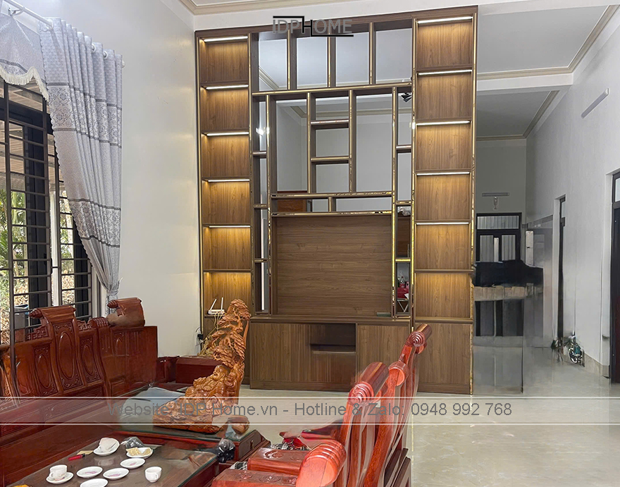 Tủ kệ tivi phòng khách KT6831 14 Tu ke tivi phong khach kich tran KT6831