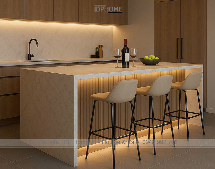 Bàn đảo bếp đẹp BD6820 8 Ban dao bep dep BD6820