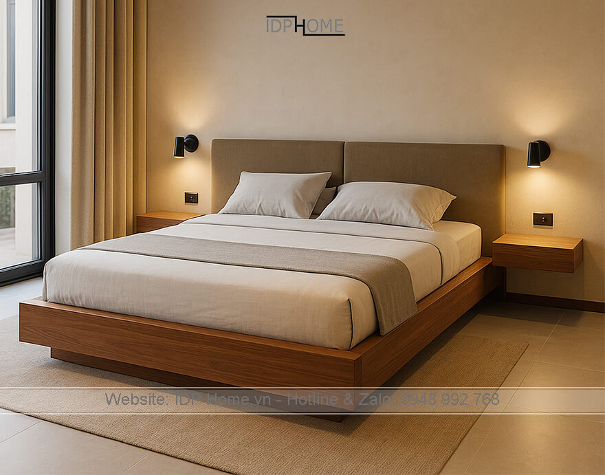 Giường hộp gỗ GD6834 8 Giuong hop bang go GD6834